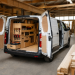 furgoneta per a negoci de fusteria transport eines i materials girona